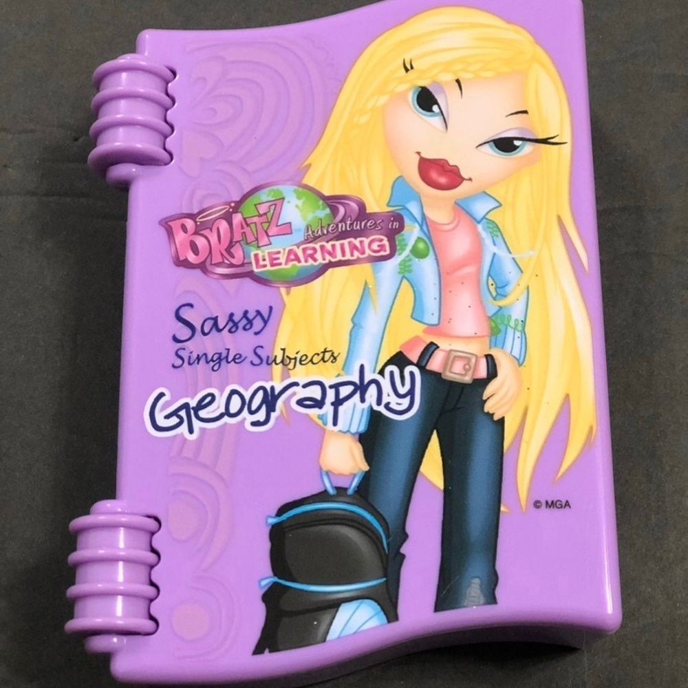 Bratz Adventures In Learning Geography Electronic Game